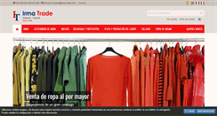 Desktop Screenshot of irma-trade.com